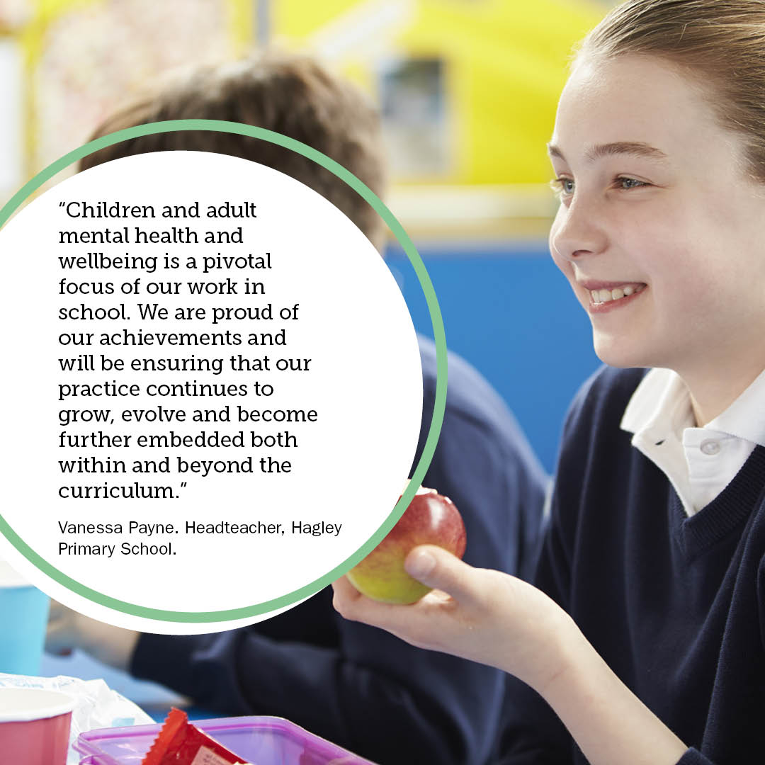 Quote from Vanessa Payne, Headteacher at Hagley Primary School