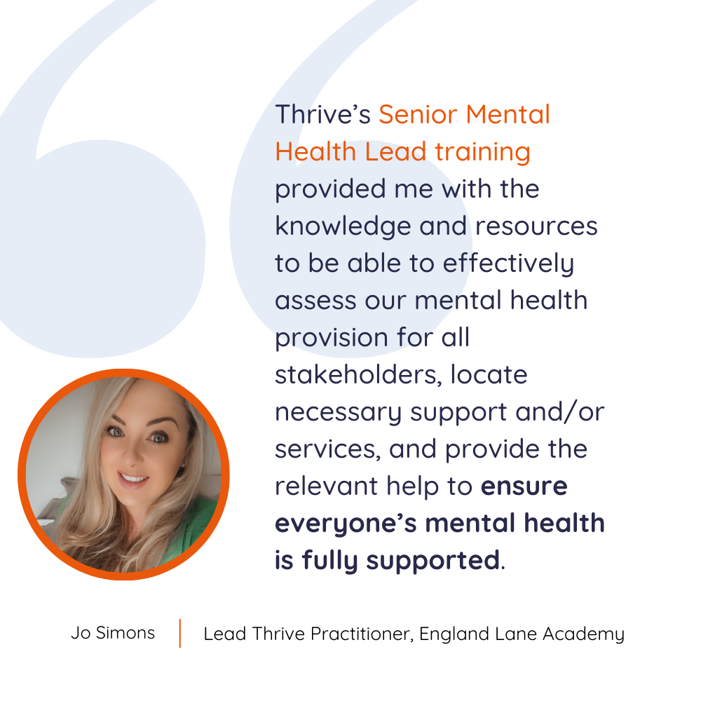 Senior Mental Health Lead training: Enhanced support for colleagues and ...